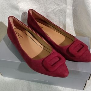 Vionic amanda gem suede ballet flat